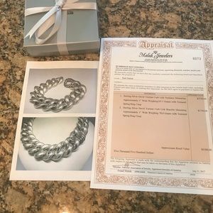 COPY - David Yurman Curb Link Necklace and Bracel…